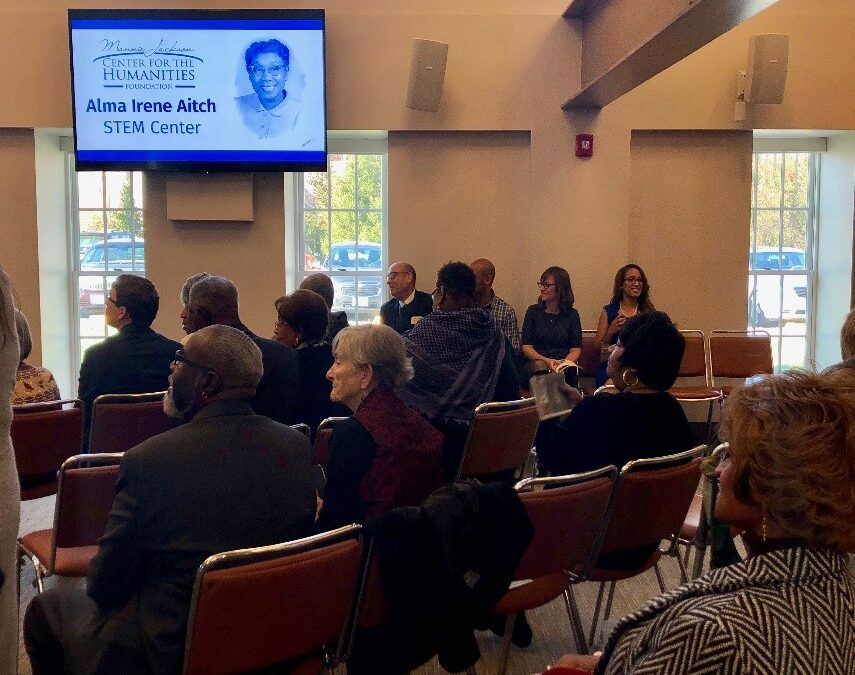 Stuart Attends Opening of Alma Irene Aitch STEM Center