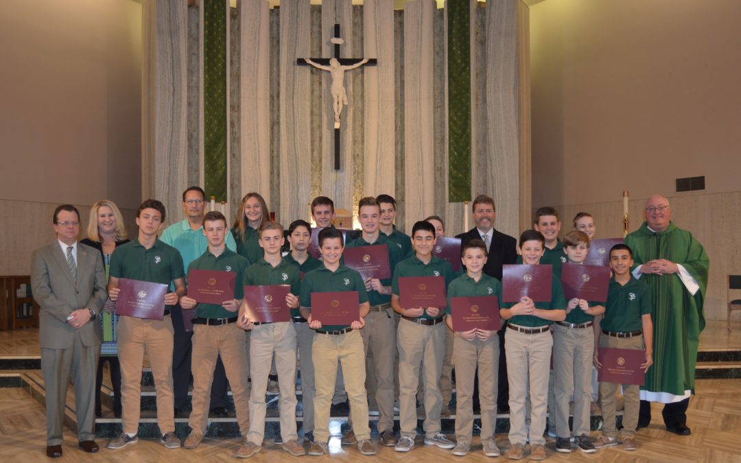 Walsh Recognizes St. Paul’s Baseball Team on Winning State Title