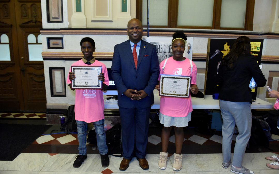 Welch Tours Local School Tech Day in Capitol