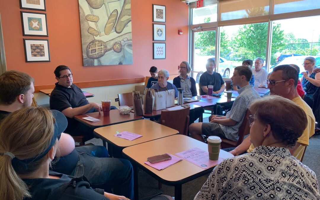Yingling Updates Residents on End of Spring Session and Gets Feedback for Future Work