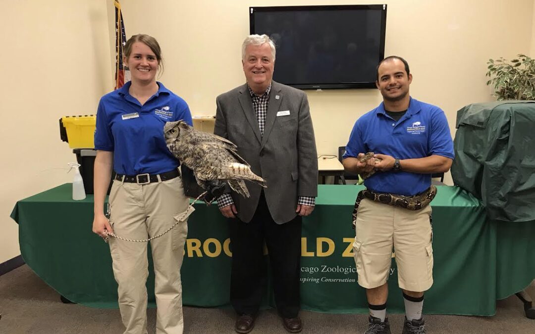 State Rep. Walker Hosts Animal Ambassadors at Local Senior Center