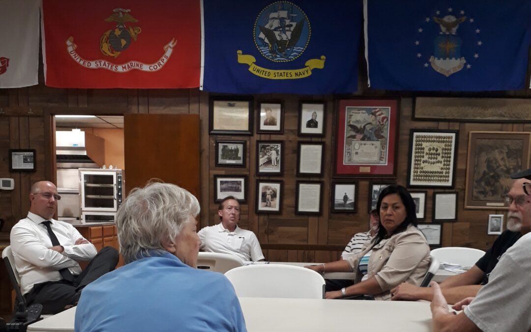 Yednock Assists Local Veterans During Council Meeting
