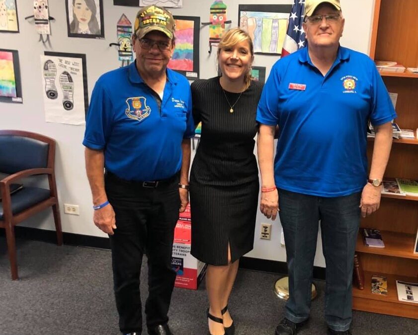 Costa Howard Meets with Area Veterans, Announces Drive to Collect Supplies for Troops Overseas