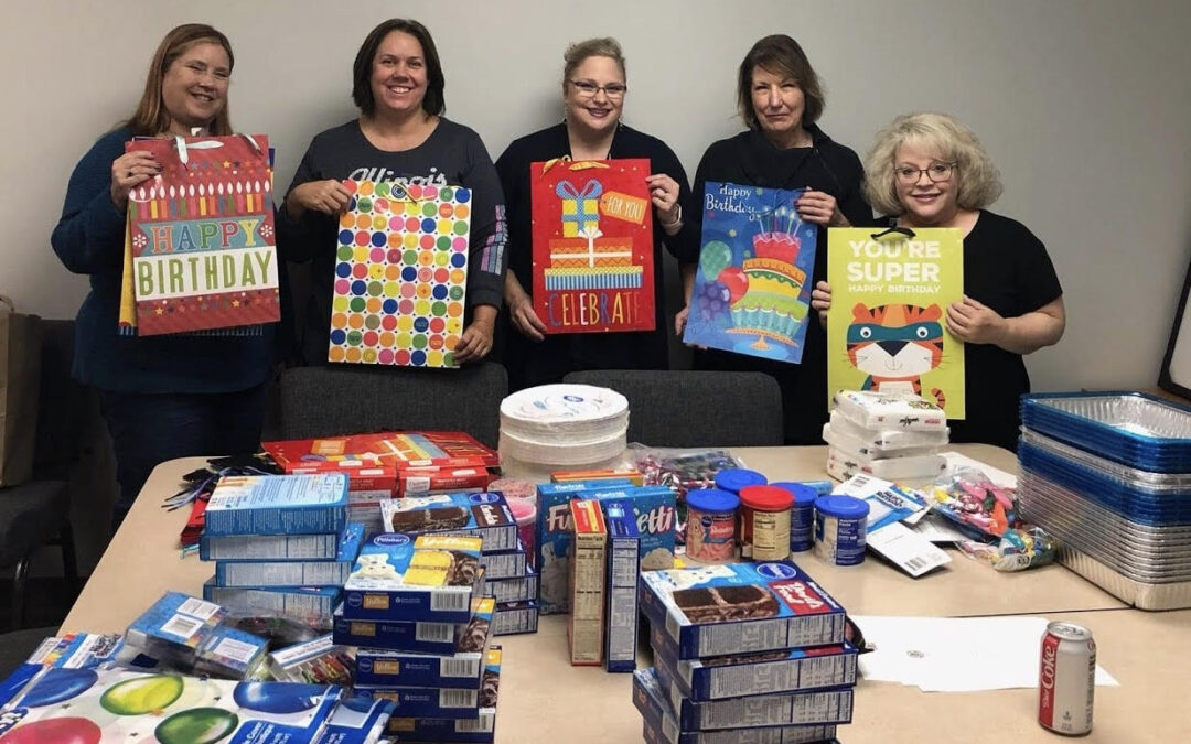 Mason Assembles Birthday Kits for Children Impacted by Domestic Violence