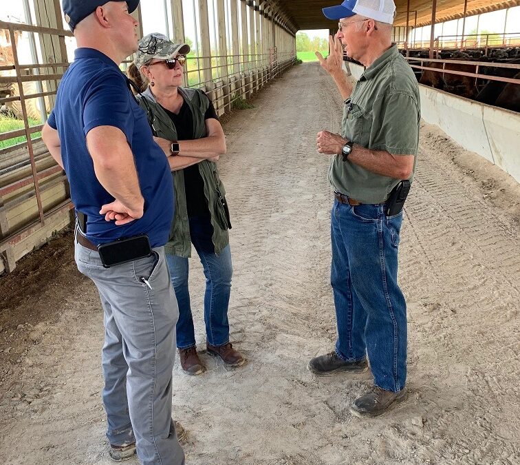 Yednock Tour Adams Farm, Urges Continued Support for Local Farmers