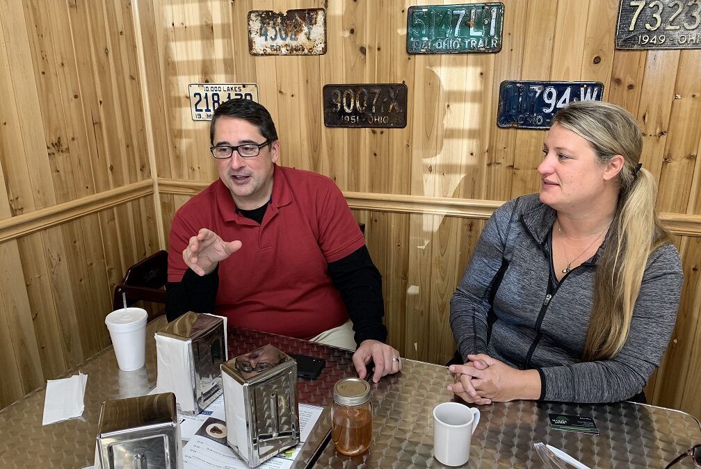 Yingling Gets Input From Community Members over Coffee