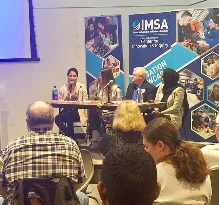 Rep. Barbara Hernandez Joins the Illinois Mathematics and Science Academy to Discuss Climate Change