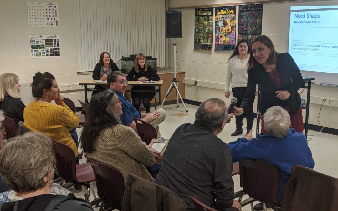 Mason, Bush Hear Constituent Concerns at Clean Energy Town Hall