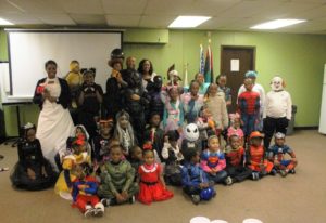 State Rep. Justin Slaughter hosts trick-or-treaters for Halloween fun