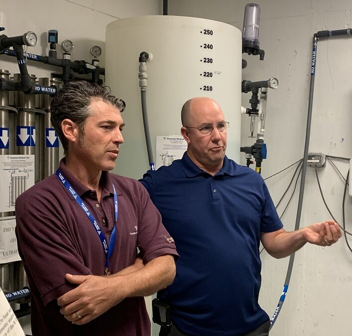 Yednock Visits Spring Valley Kidney Care to Support Local Health Services