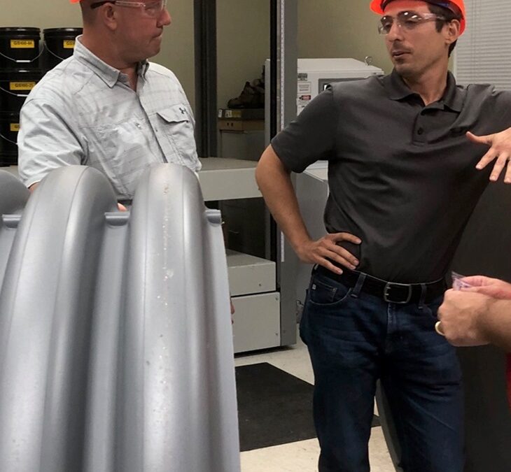 Yednock Tours Mendota Manufacturing Plant, Stresses Need for Robust Infrastructure