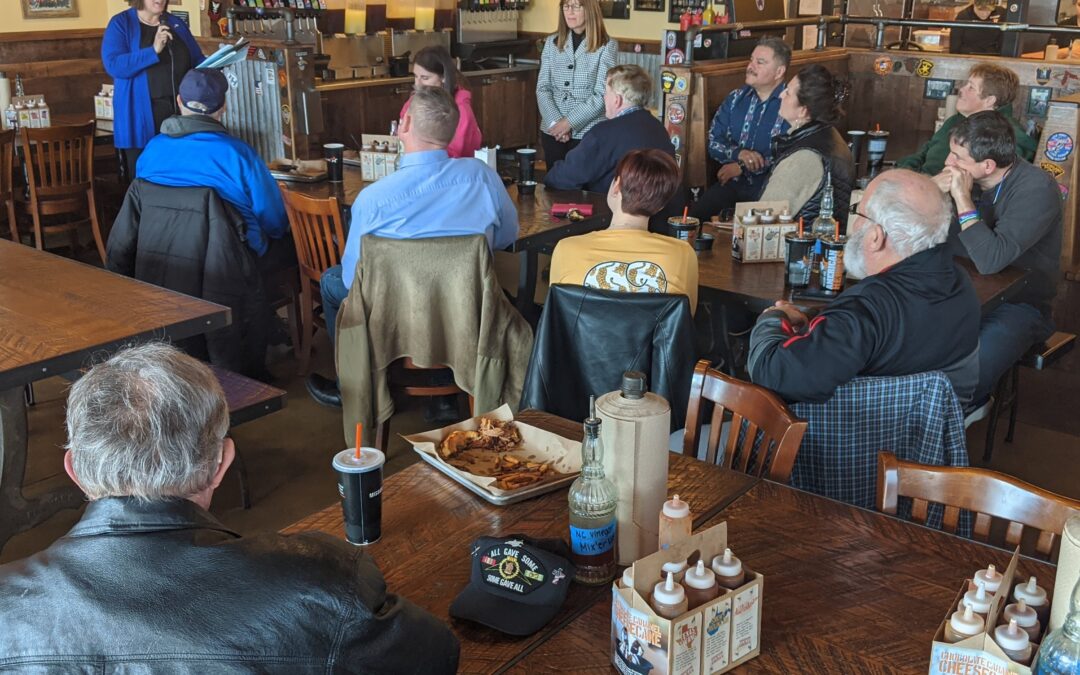 Mason Voices Commitment to Veterans, Shares About Legislation at Gurnee Mission BBQ