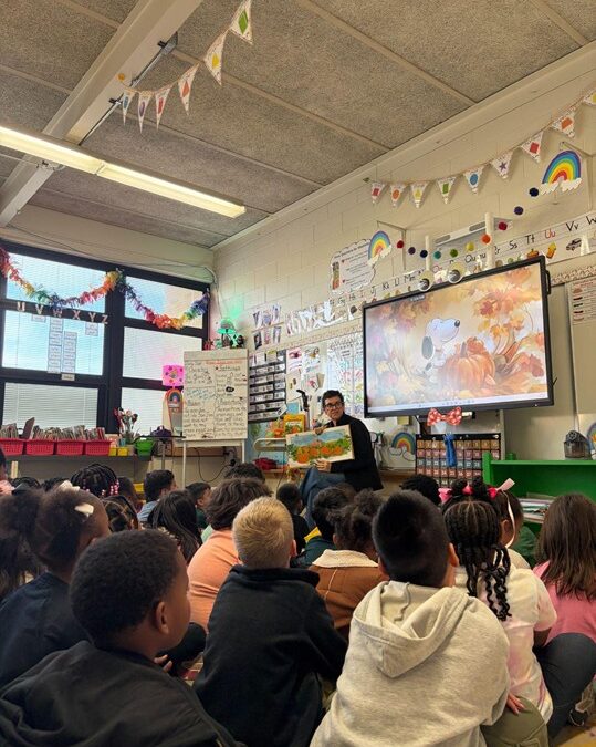 Manley Celebrates 25 Years of Spookley with Classroom Read-Alouds